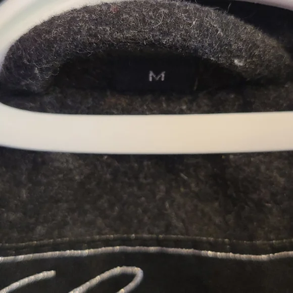 🌬️Guess Grey Ruffle Pea Coat - Picture 12 of 14